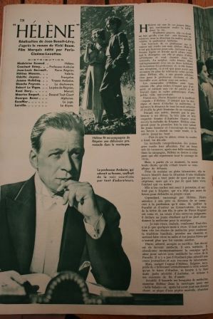 madeleine renaud jean louis barrault magazine 1936 danielle darrieux anton walbrook jean louis madeleine renaud jean louis barrault magazine 1936 danielle darrieux anton walbrook jean louis